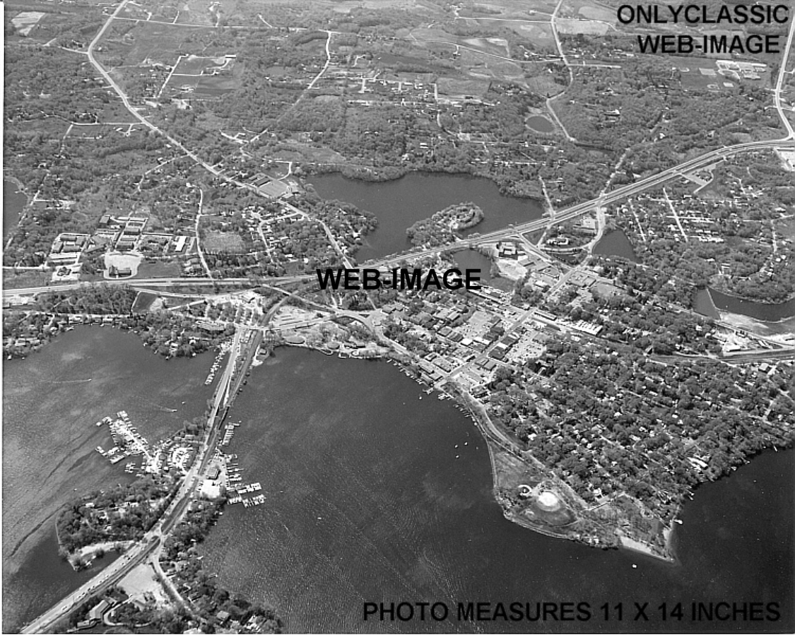 1975 LAKE EXCELSIOR MN AMUSEMENT PARK WOOD ROLLER COASTER