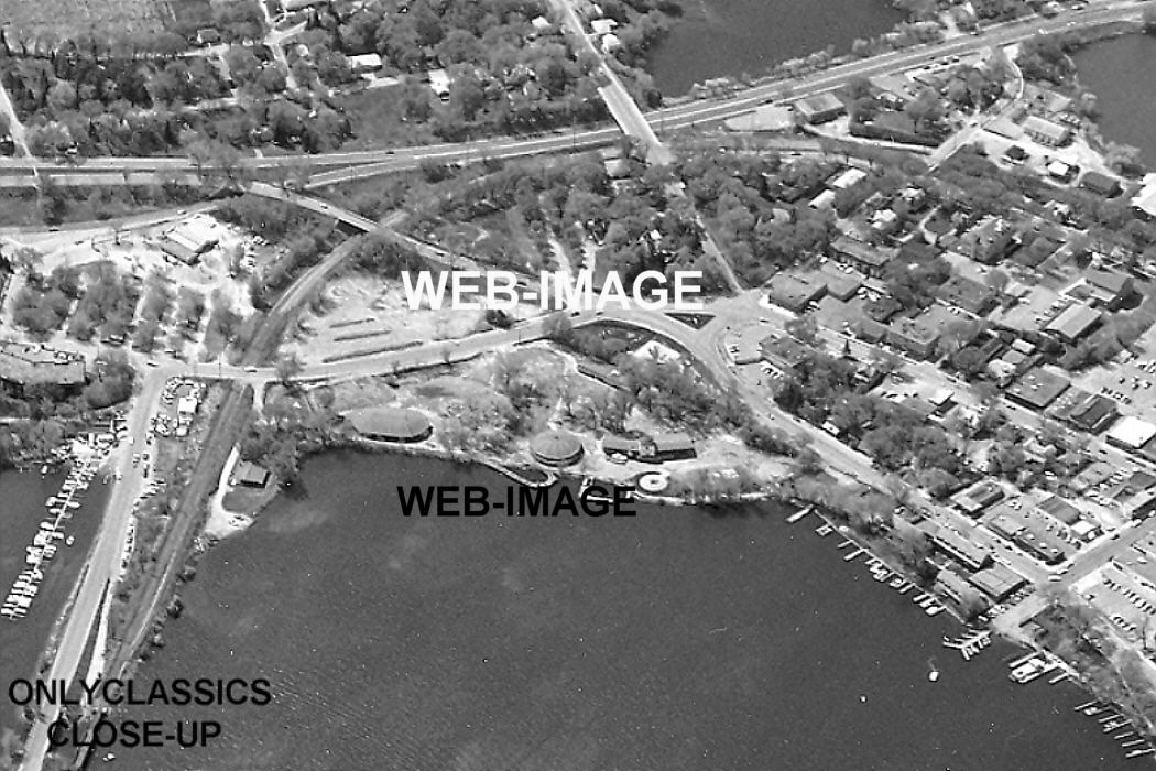 1975 LAKE EXCELSIOR MN AMUSEMENT PARK WOOD ROLLER COASTER