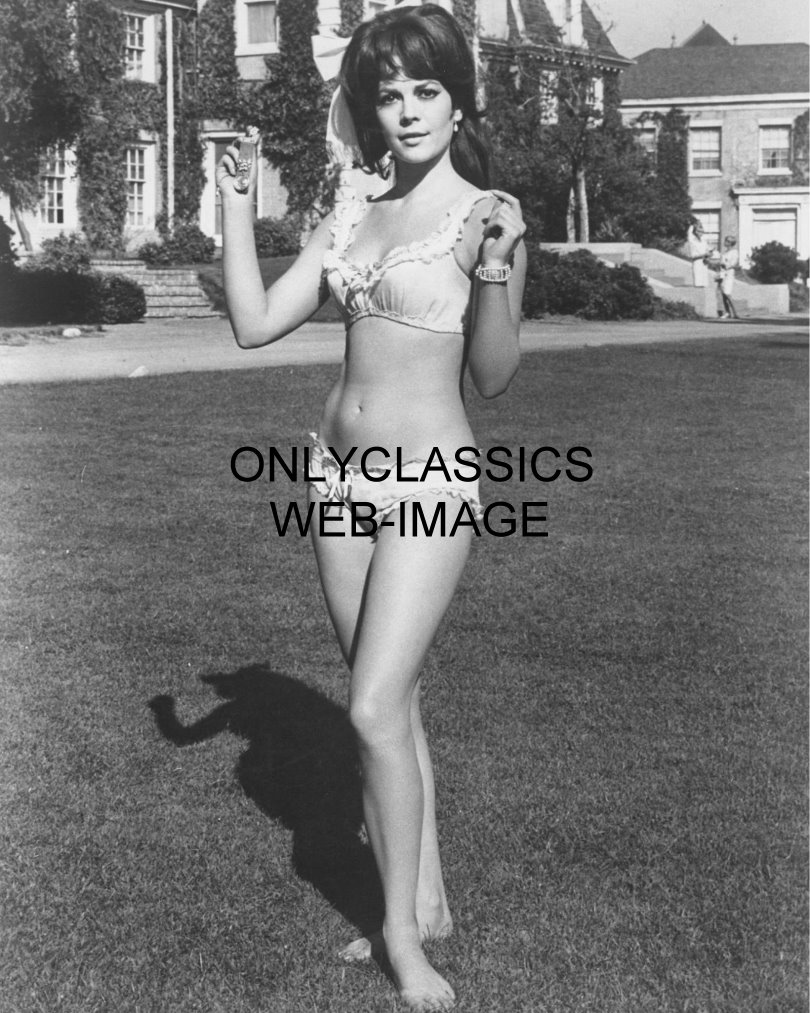 "HERE I AM" SHAPELY SEXY NATALIE WOOD IN BIKINI SWIMSUIT PHOTO PINUP