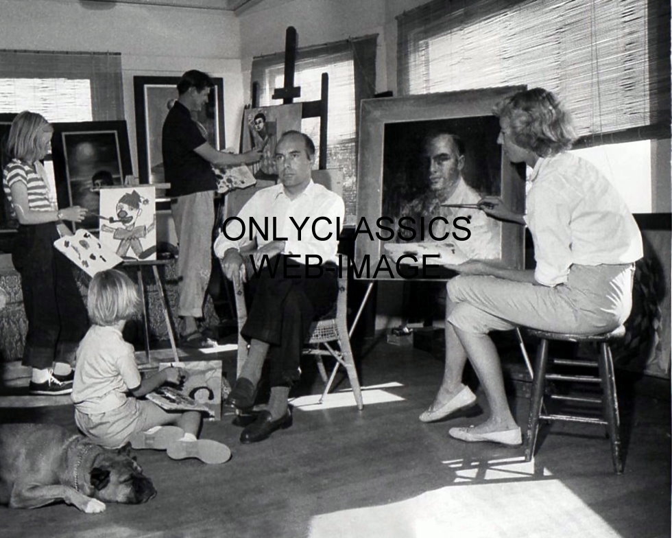 '57 BIG EYES PHOTO AMERICAN ARTIST MARGARET KEANE PAINTING &hellip;