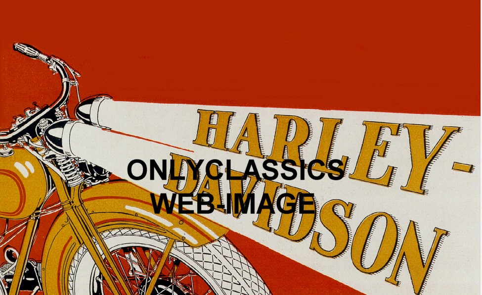 1929 HARLEY DAVIDSON MOTORCYCLE ART DECO ADVERTISING POSTER FANTASTIC GRAPHICS! eBay